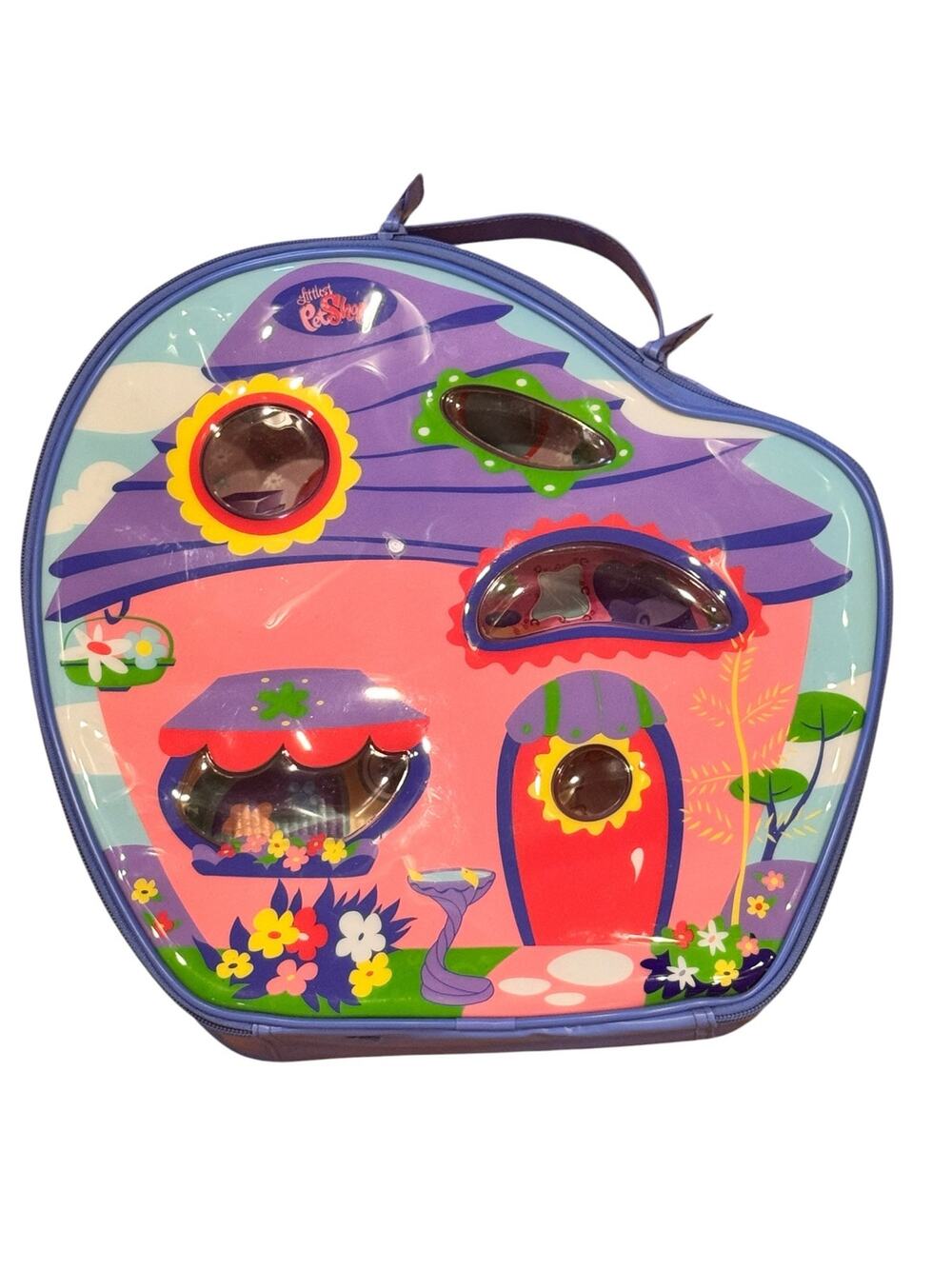 Littlest Pet Shop LPS Vinyl Carrying Case Storage Play House